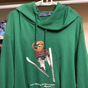 Polo bear hoodie